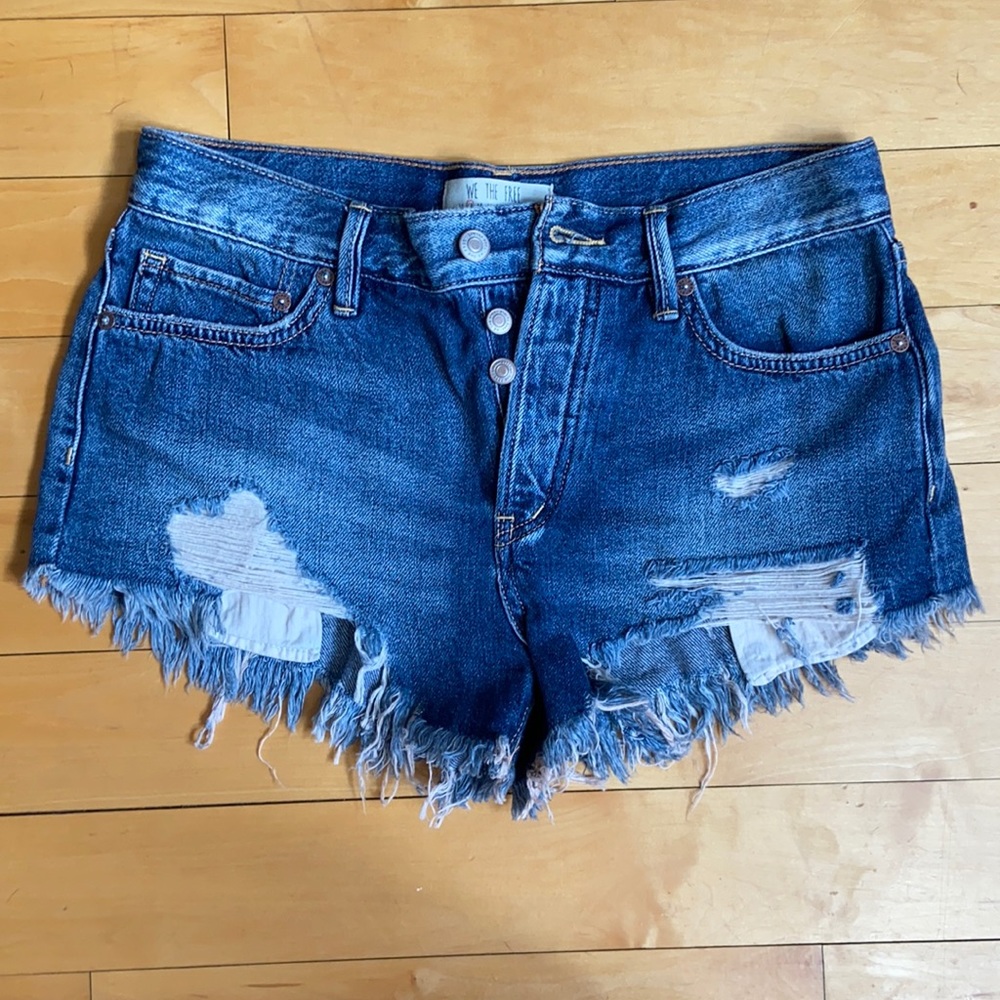 Free People Denim Shorts